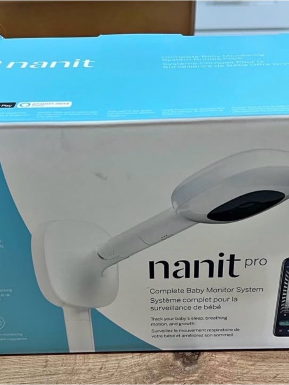 Nanit Pro Baby Monitor System - White